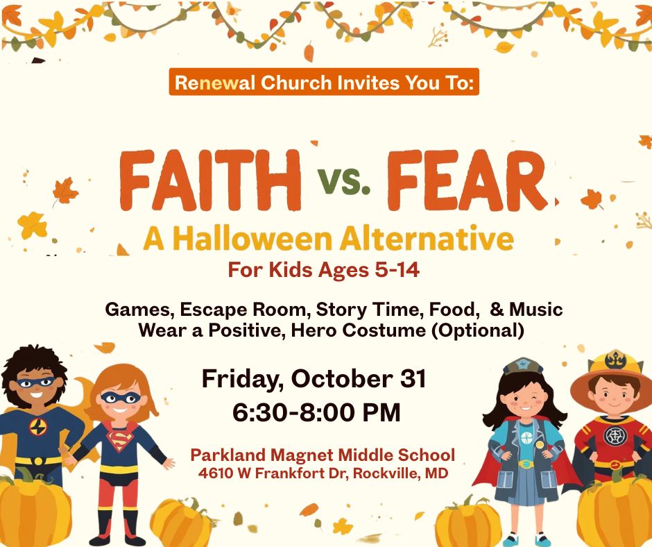 Faith and Fear Facebook post